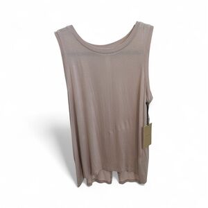 Halogen Blush Sleeveless Tank Top